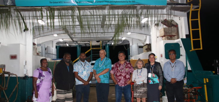 Solar power pilot project reducing greenhouse gas emissions for Vanuatu’s ‘Tiwi Trader’